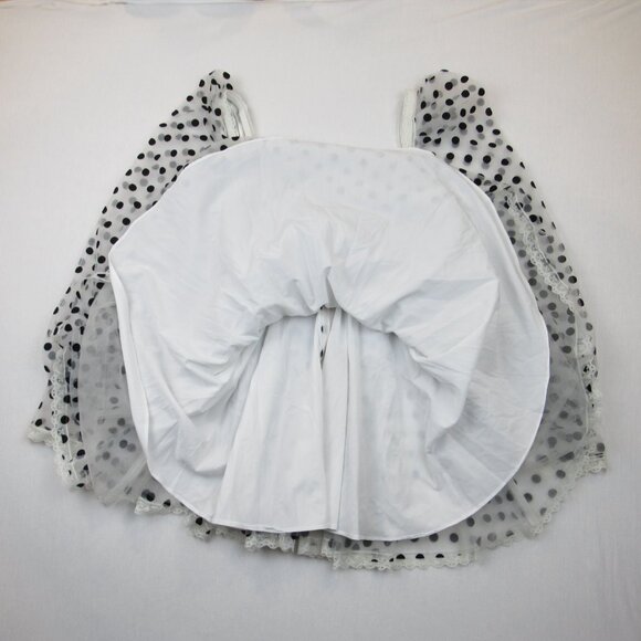 Vy’s Closet Fashion Polka Dot Dress Women's Size S Long Sleeve Lingerie. Sleeves - Picture 10 of 14